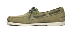 DOCKSIDES PORTLAND FLESH OUT GREEN MILITARY 
